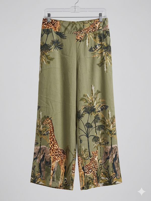 Palazzo Pants Green Size 20