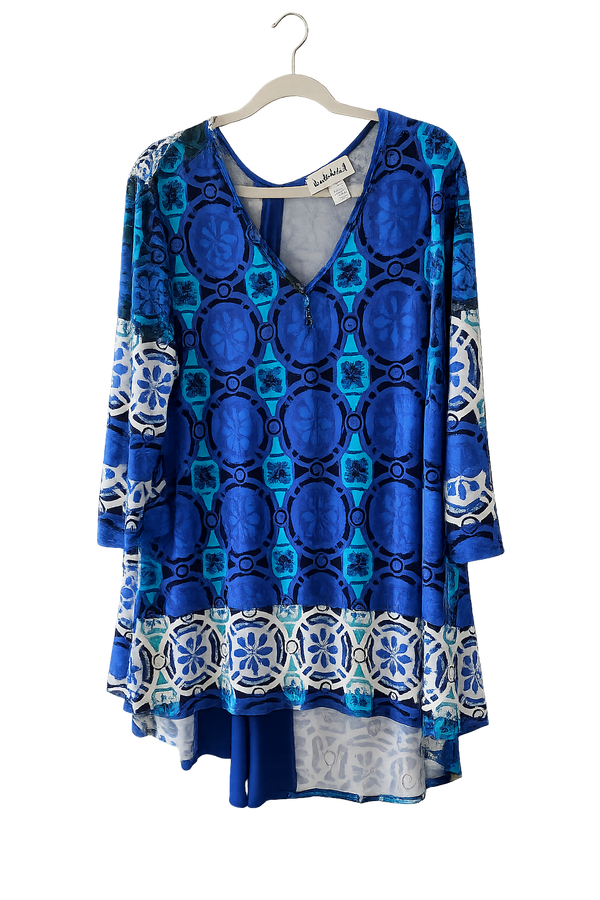 Joseph Ribkoff Geometric Tunic SIze 20
